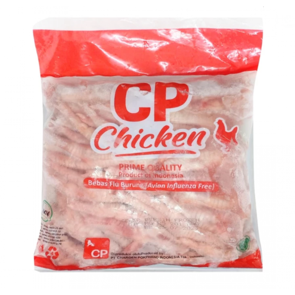 Ceker Ayam Bersih Berkuku Beku 1kg